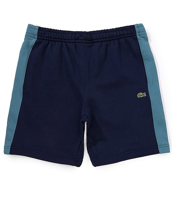 New Arrival Lacoste COLORBLOCK FLEECE Short Men -NAVY BLUE -I0M