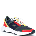 New Arrival LACOSTE COURT-DRIVE VNT  7222 SMA  TEXT - MENS /NAVY /GREEN