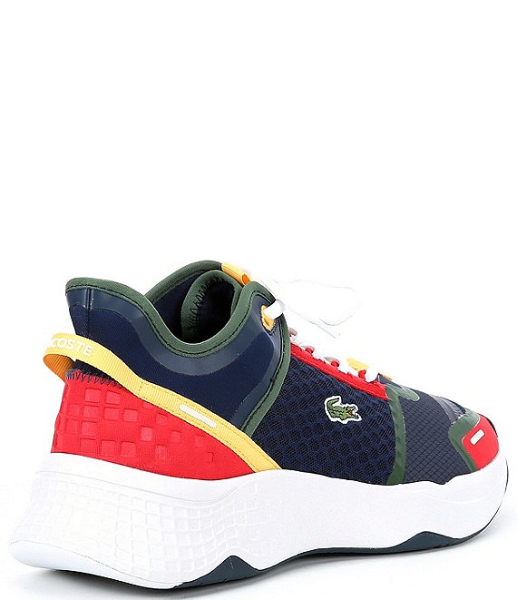 New Arrival LACOSTE COURT-DRIVE VNT  7222 SMA  TEXT - MENS /NAVY /GREEN