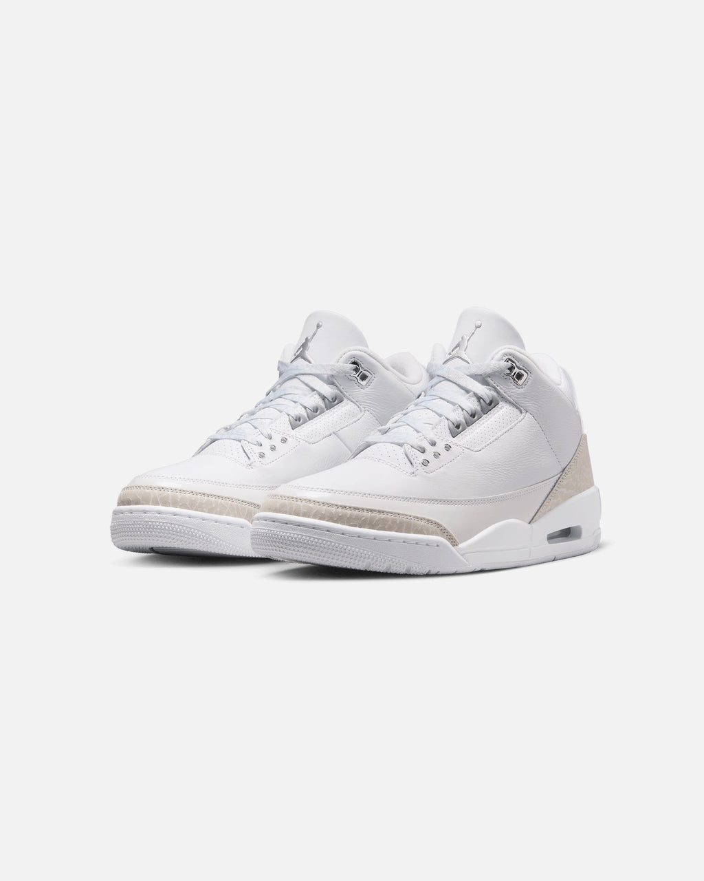 HOT Products Jordan Air Jordan 3 Retro "Pure Money" White/Silver
