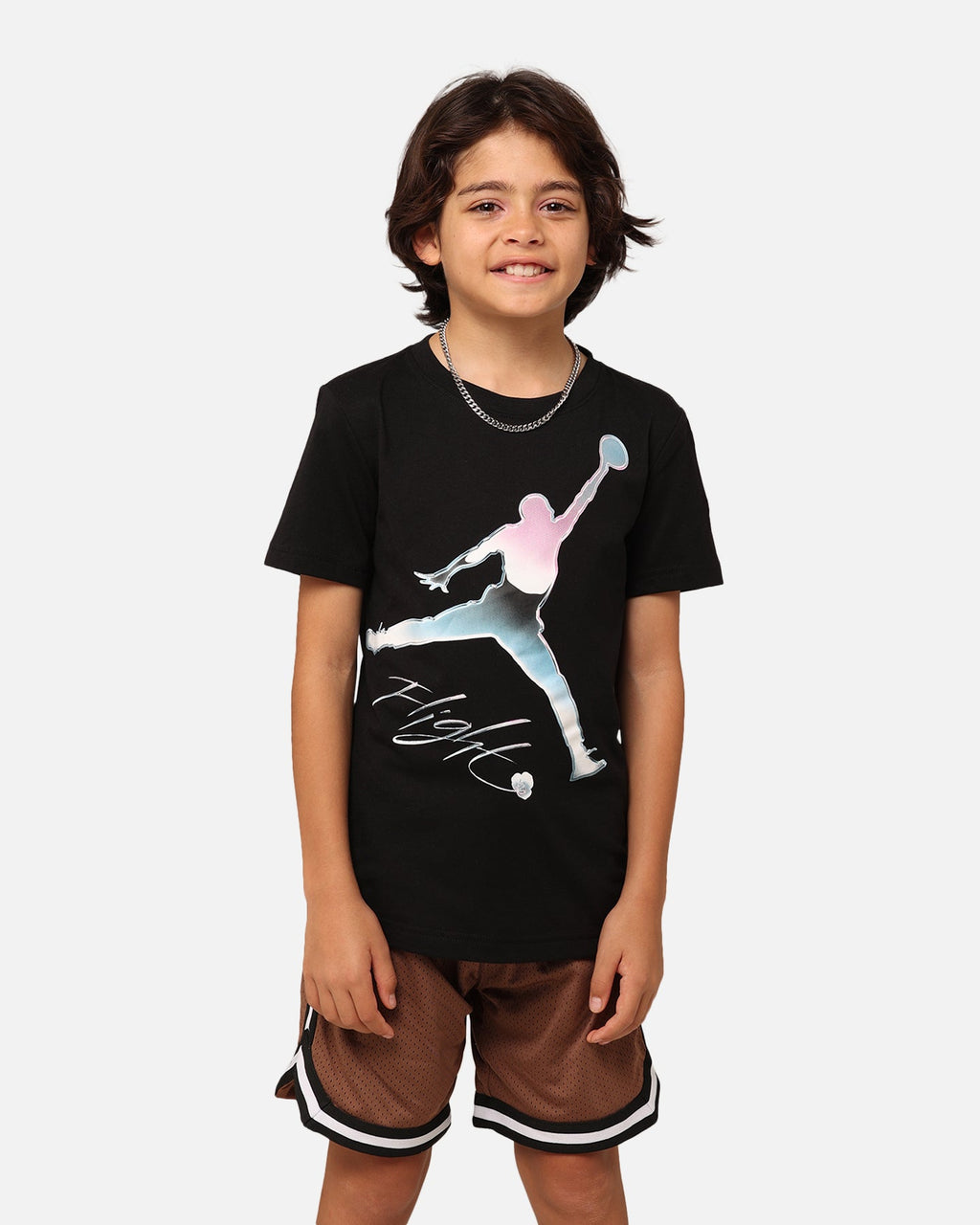 HOT Products Jordan Kids' Jumpman Flight Chrome T-Shirt Black