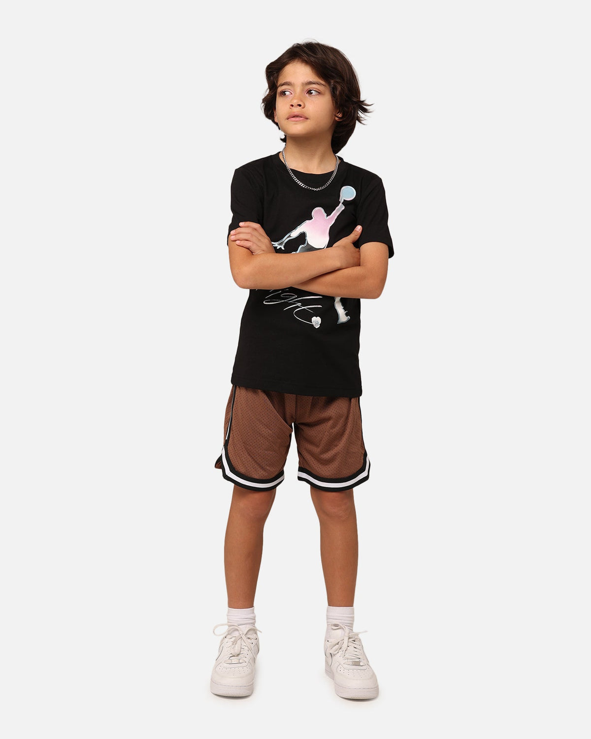 HOT Products Jordan Kids' Jumpman Flight Chrome T-Shirt Black