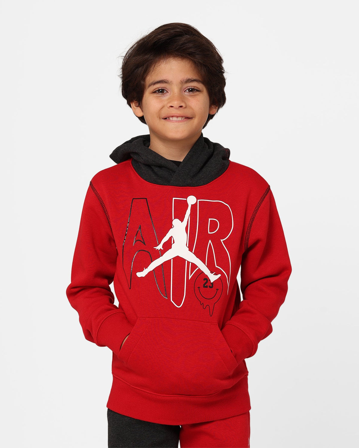 HOT Products Jordan Kids' Lucid Dreams Fleece Hoodie Gym Red