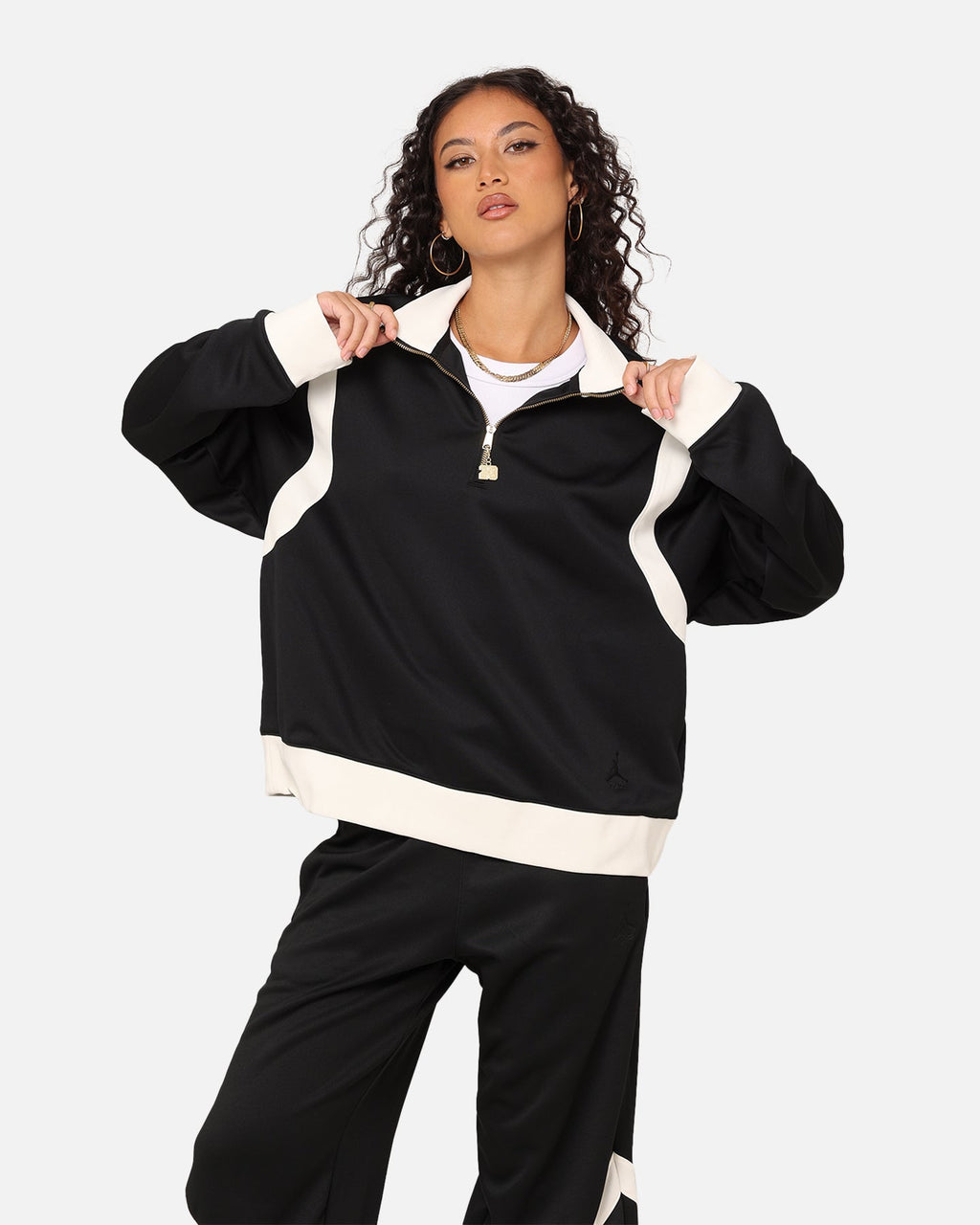 HOT Products Jordan Women's (Her)itage Suit Top Black/Sail