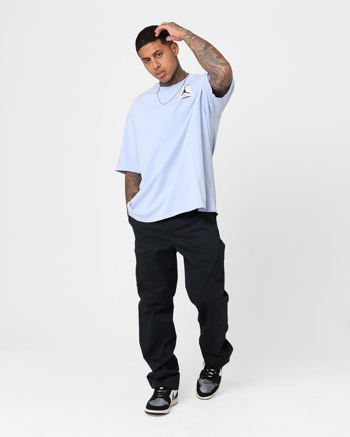 HOT Products Jordan Flight Essentials Oversized T-Shirt Royal Tint