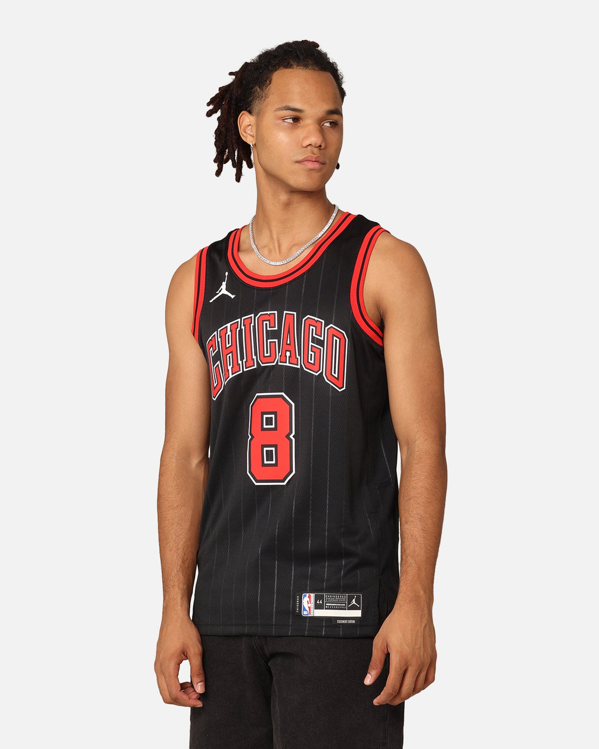 HOT Products Jordan Chicago Bulls Zach LaVine Statement Edition Dri-FIT Swingman Jersey Black