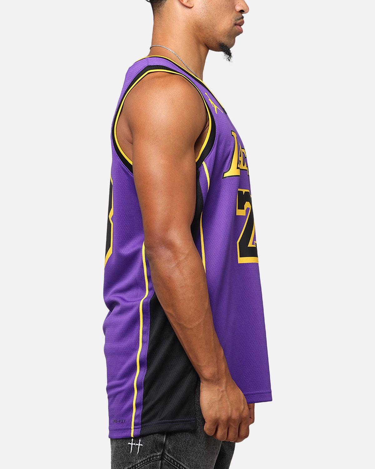 HOT Products Nike Los Angeles Lakers Lebron James Dri-FIT Swingman Jersey Field Purple