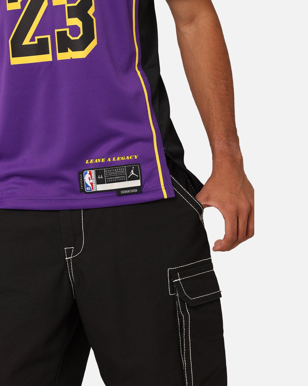 HOT Products Nike Los Angeles Lakers Lebron James Dri-FIT Swingman Jersey Field Purple
