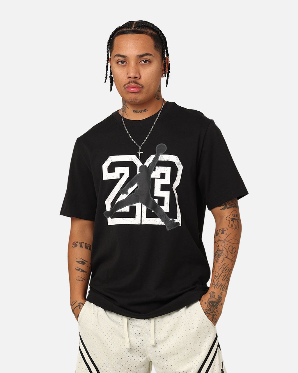 HOT Products Jordan Flight Essentials T-Shirt Black/White