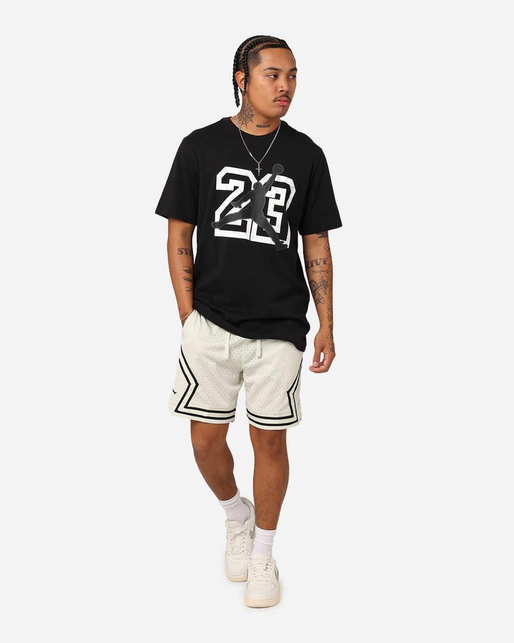 HOT Products Jordan Flight Essentials T-Shirt Black/White