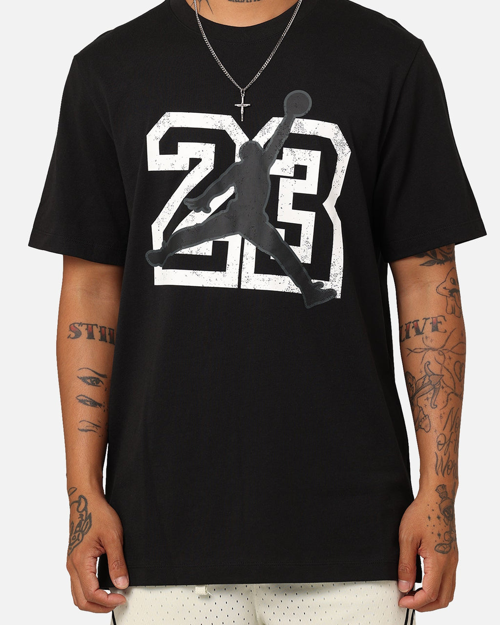 HOT Products Jordan Flight Essentials T-Shirt Black/White