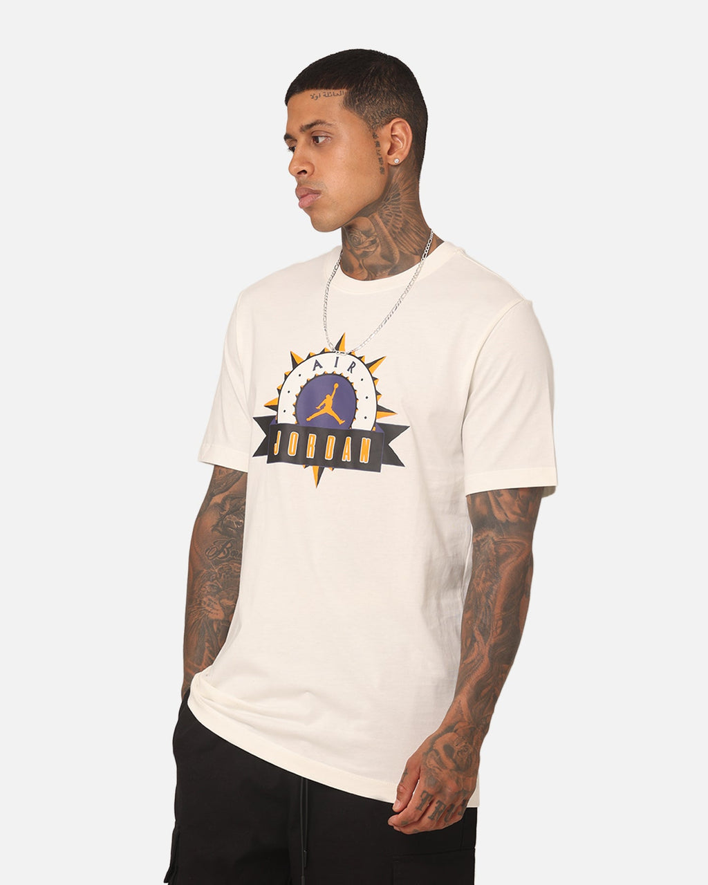 HOT Products Jordan Flight MVP Crewneck T-Shirt Sail/Sky J Purple