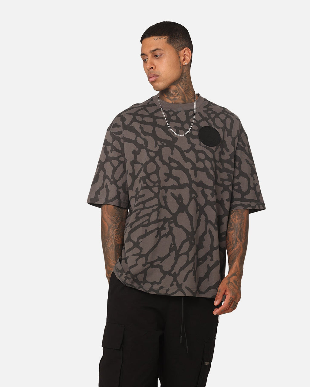 HOT Products Jordan X Paris Saint-Germain Statement Graphic T-Shirt Iron Grey