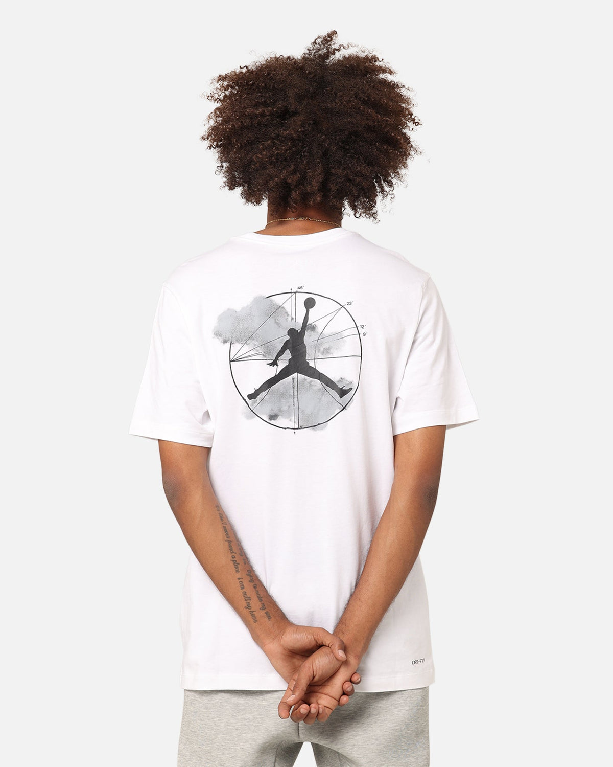 HOT Products Jordan Sports Graphic T-Shirt White/Black