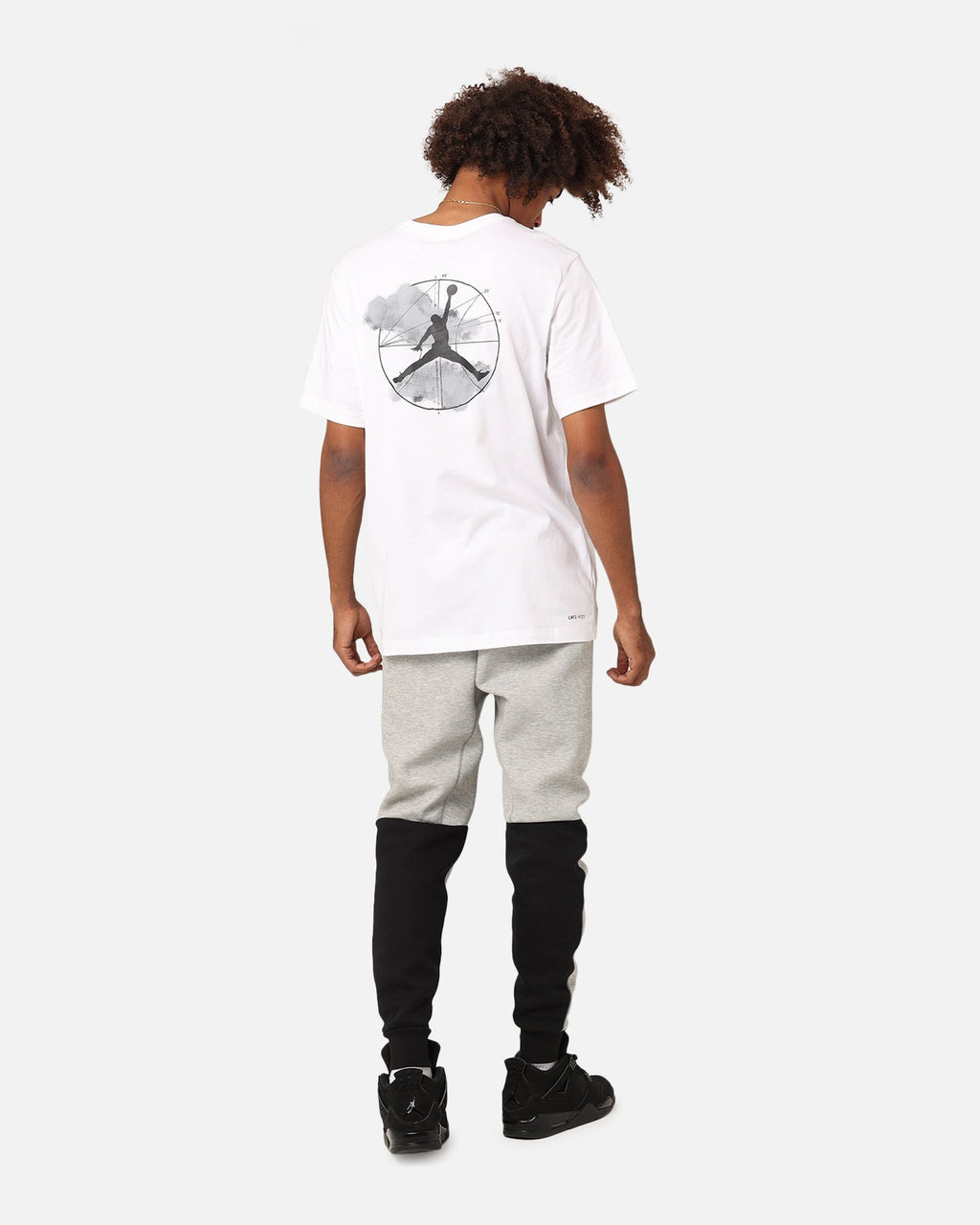 HOT Products Jordan Sports Graphic T-Shirt White/Black