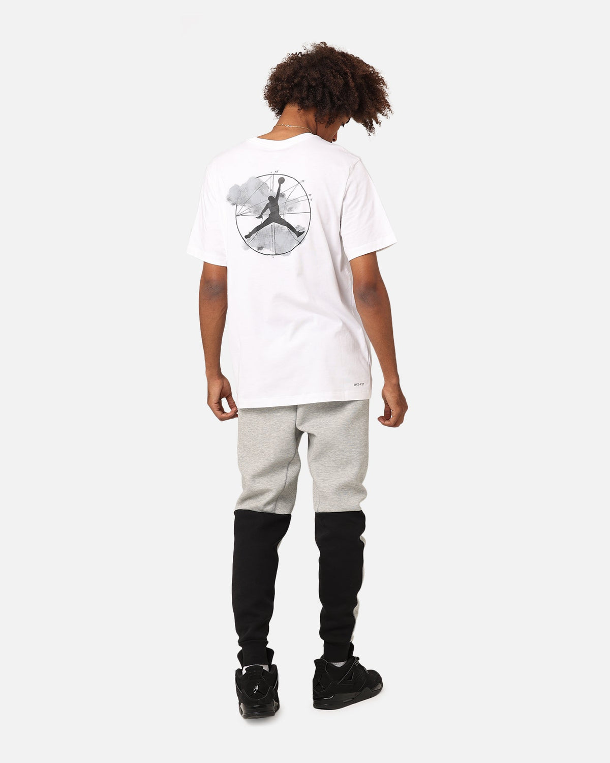 HOT Products Jordan Sports Graphic T-Shirt White/Black