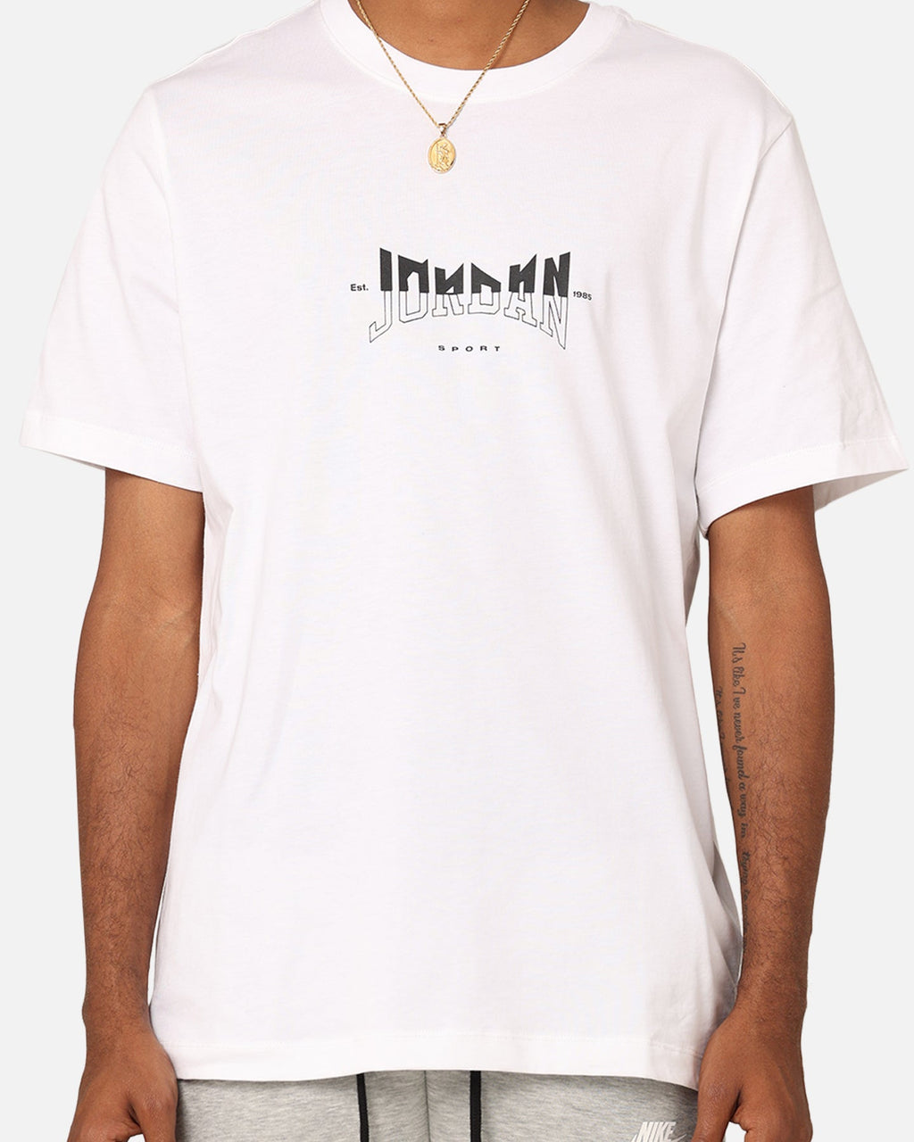 HOT Products Jordan Sports Graphic T-Shirt White/Black