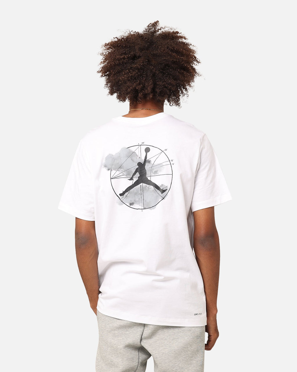HOT Products Jordan Sports Graphic T-Shirt White/Black