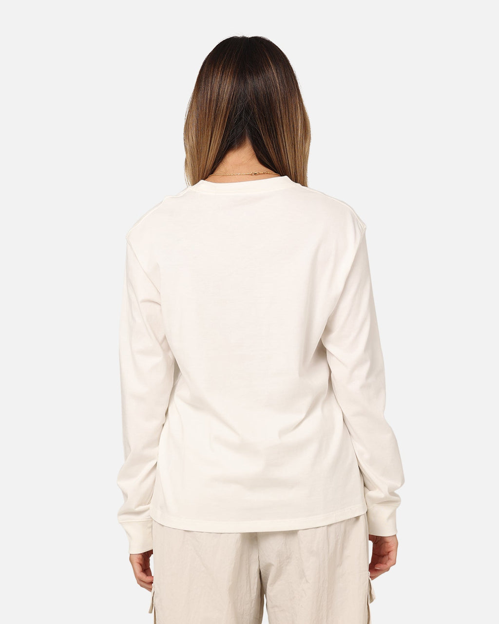 HOT Products Jordan Women's Long Sleeve Graphic T-Shirt Sail/Brown