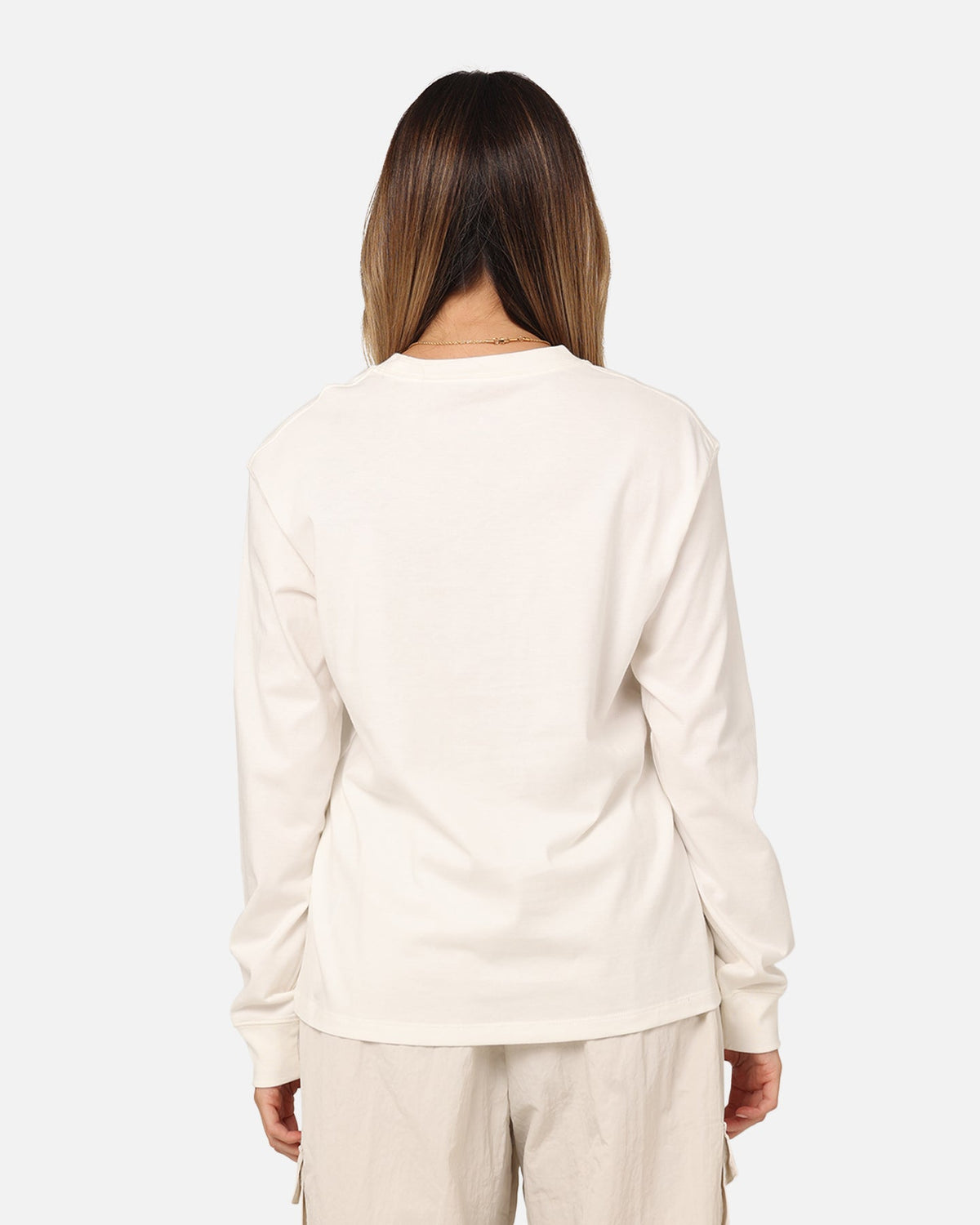 HOT Products Jordan Women's Long Sleeve Graphic T-Shirt Sail/Brown