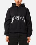 HOT Products Jordan Women's Brooklyn Fleece Pullover Hoodie Black/Sail