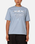 HOT Products Jordan Women's Flight Heritage Graphic T-Shirt Blue Grey/Ice Blue