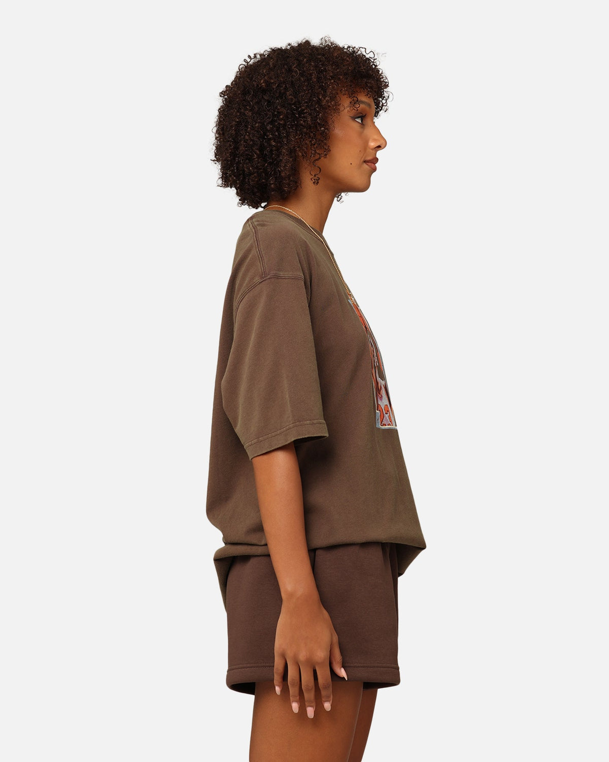 HOT Products Jordan Women's Oversized Graphic T-Shirt Baroque Brown/Legend Coffee