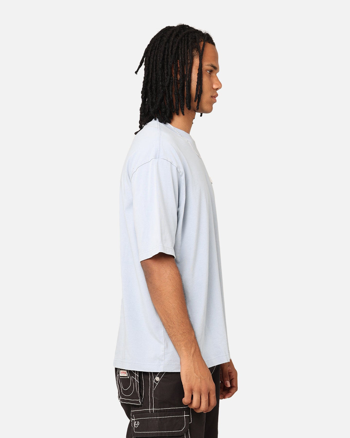 HOT Products Jordan Flight Essentials Oversized Crewneck T-Shirt Blue Grey