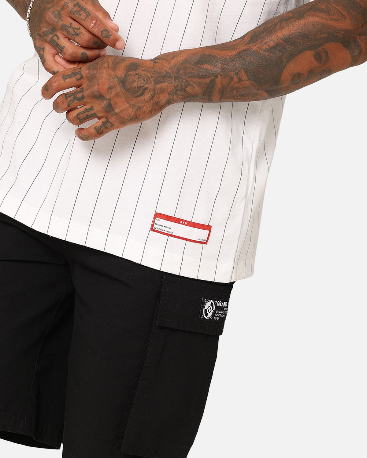 HOT Products Jordan Flight MVP Crew T-Shirt White/Dark Powder