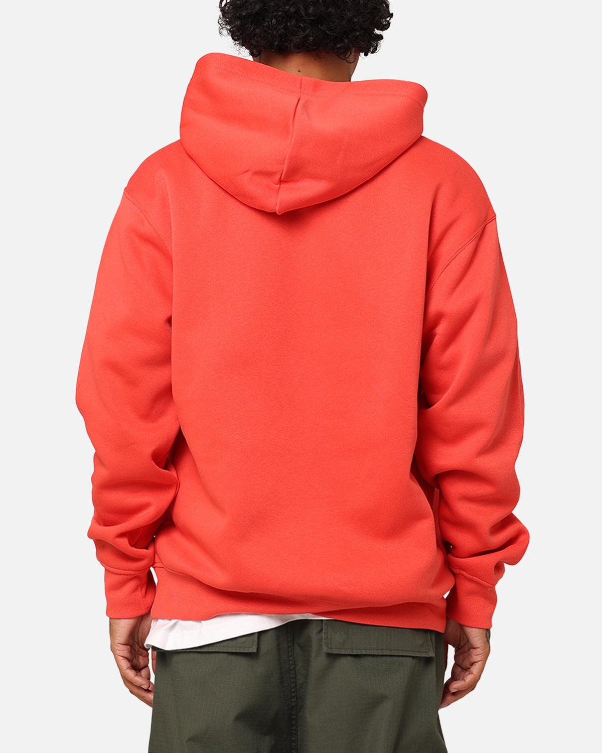HOT Products Jordan Essentials Brooklyn Fleece Printed Pullover Hoodie Lobster/White