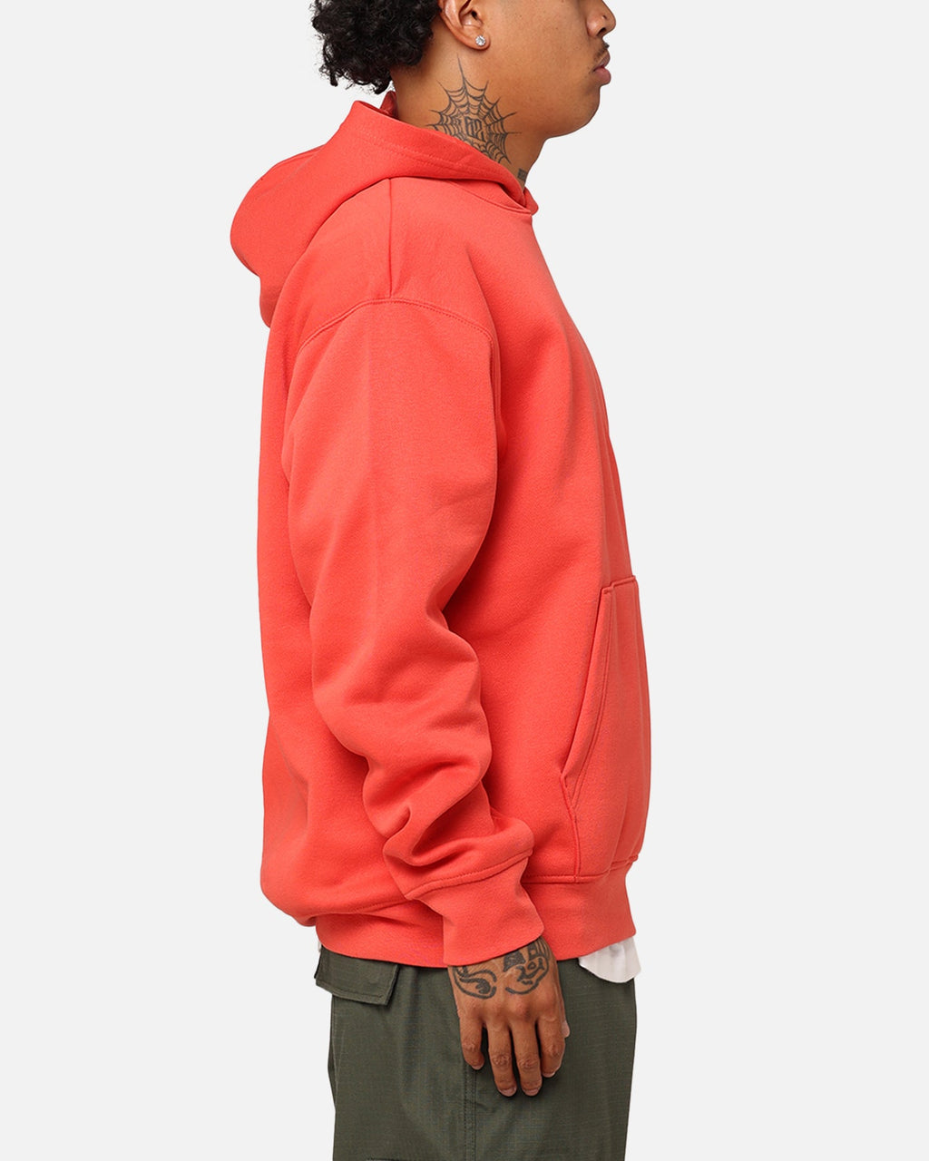 HOT Products Jordan Essentials Brooklyn Fleece Printed Pullover Hoodie Lobster/White
