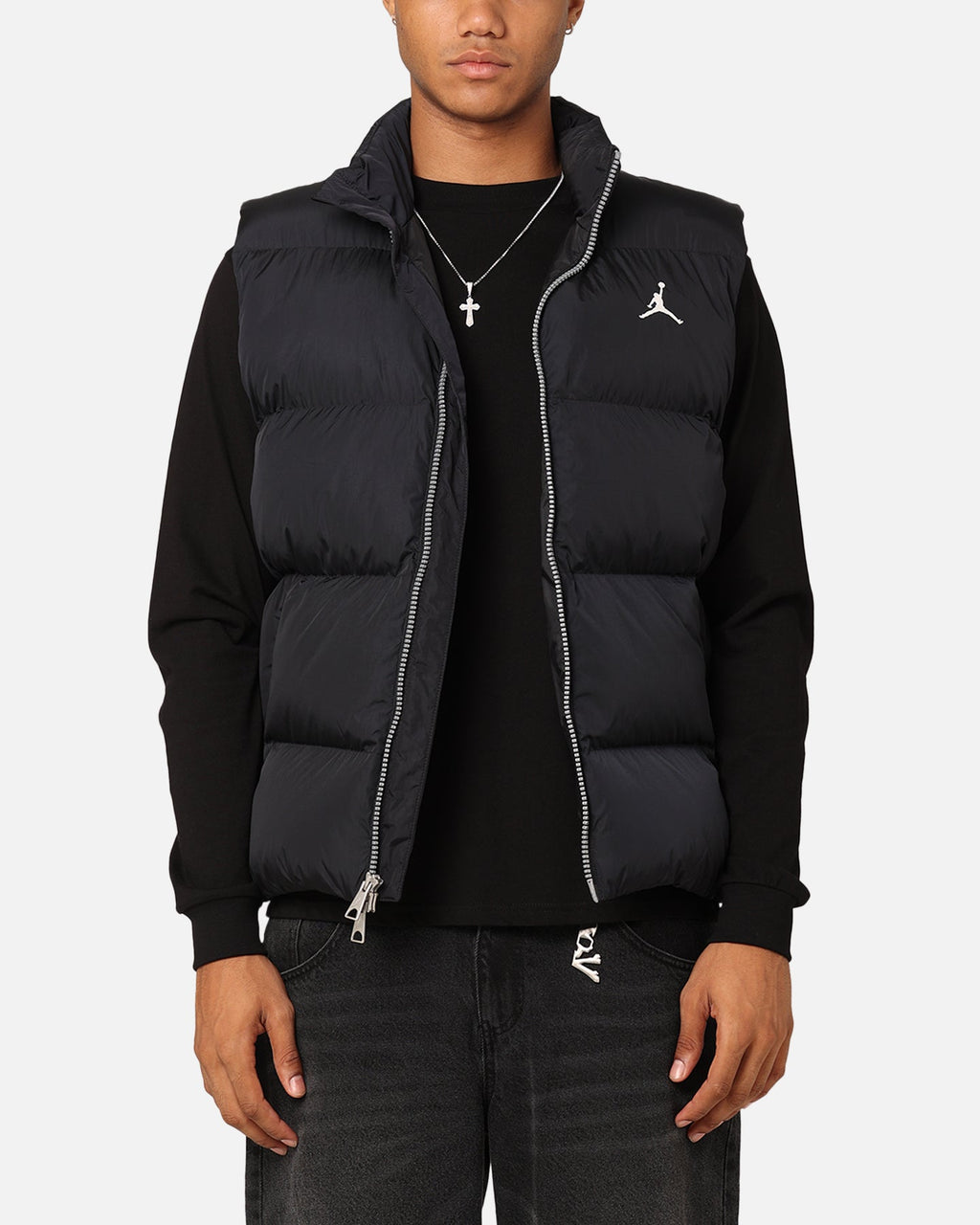 HOT Products Jordan Essentials Statement Eco Vest Black/Sail