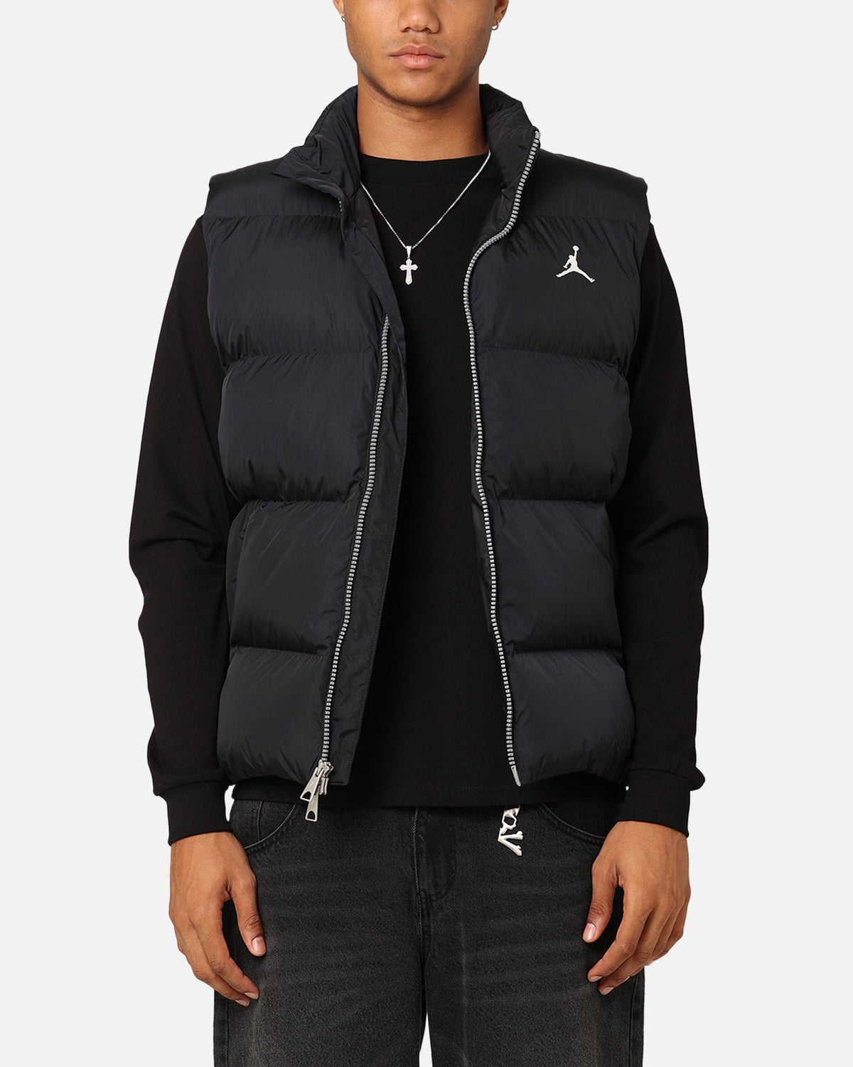 HOT Products Jordan Essentials Statement Eco Vest Black/Sail