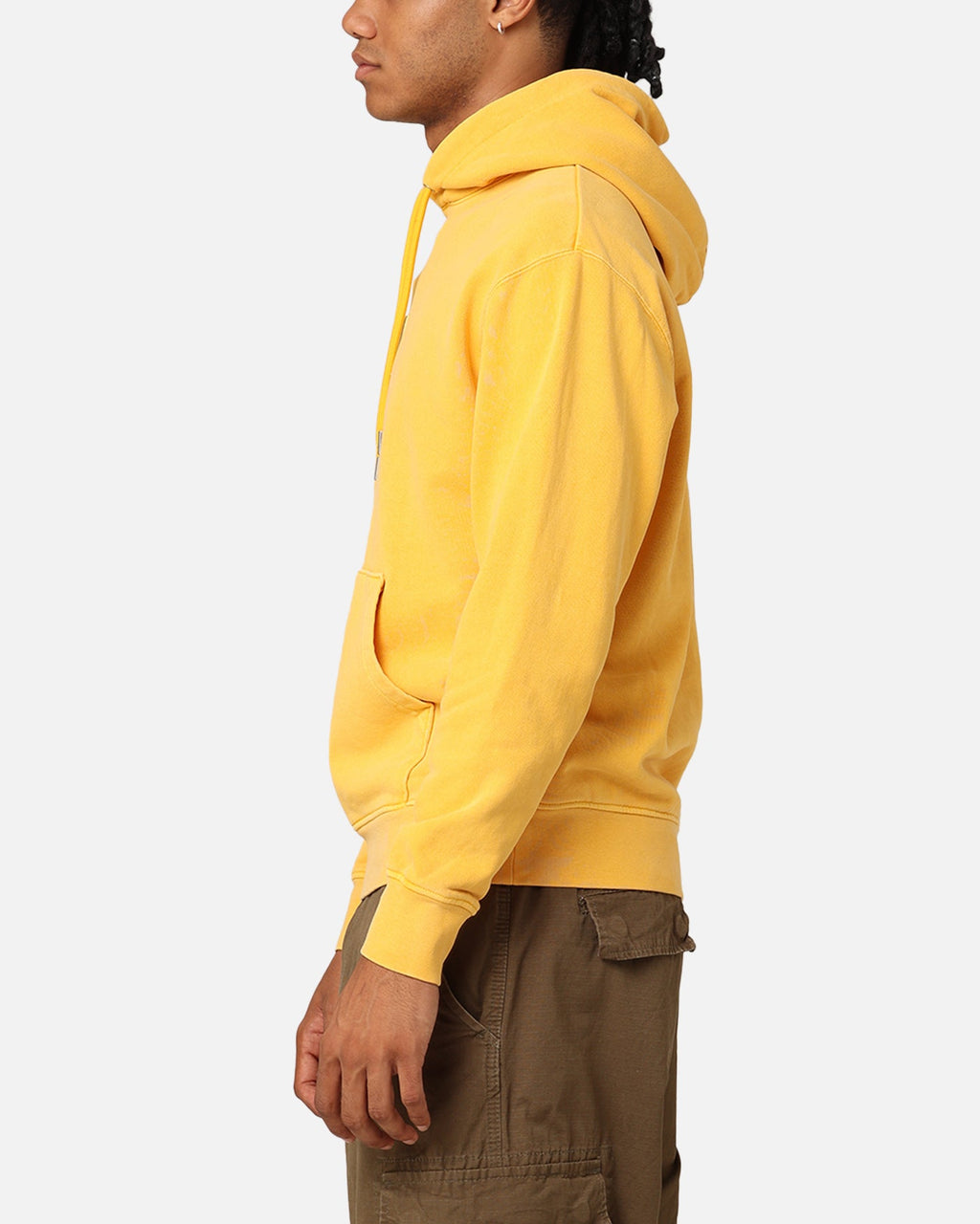 HOT Products Jordan Essentials Flight Fleece Washed Pullover Hoodie Yellow Ochre