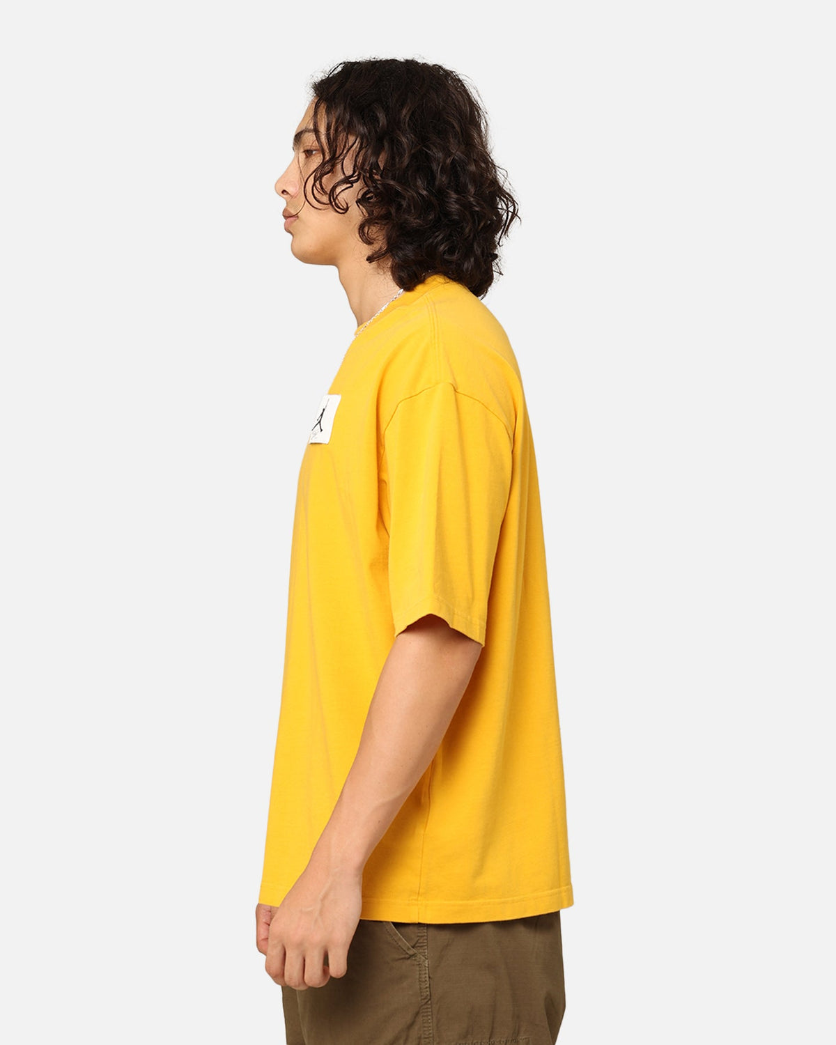 HOT Products Jordan Flight Essentials Oversized T-Shirt Yellow Ochre