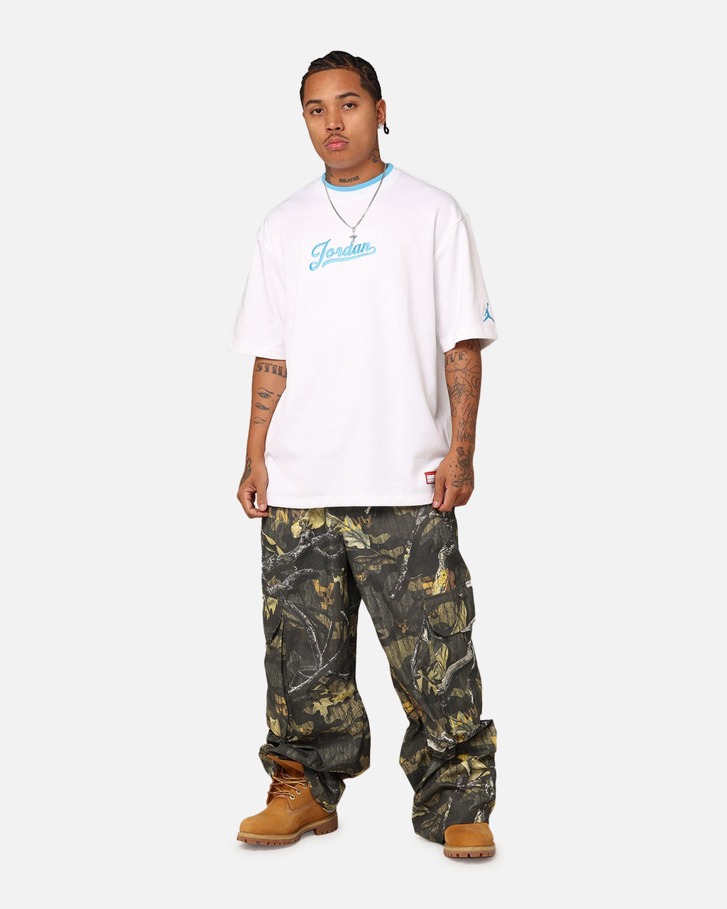 HOT Products Jordan Flight MVP T-Shirt White/Dark Powder
