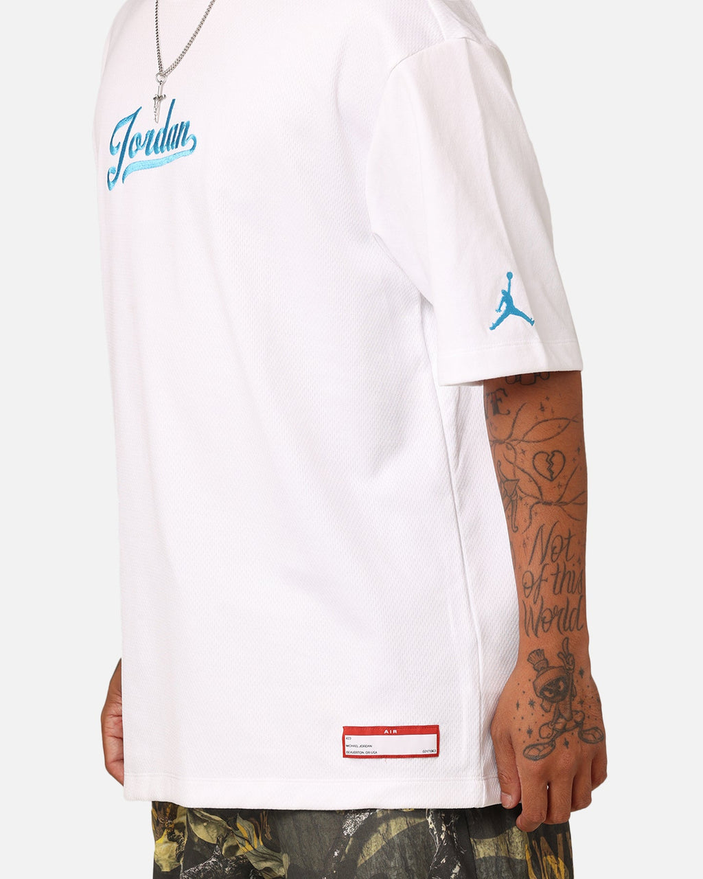 HOT Products Jordan Flight MVP T-Shirt White/Dark Powder
