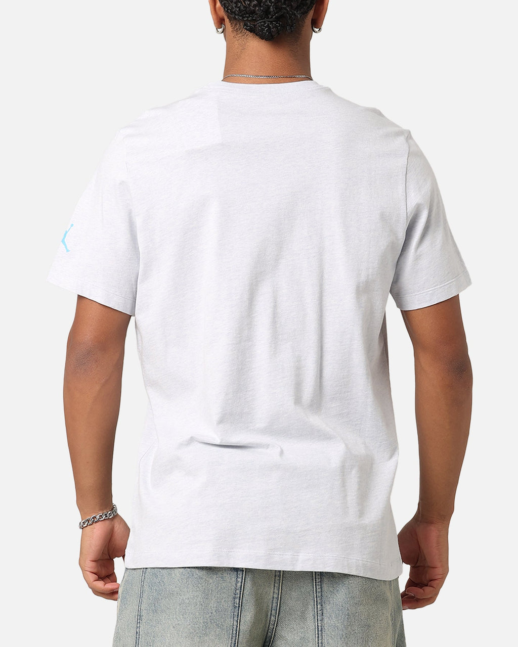 HOT Products Jordan Flight MVP T-Shirt Pure Platinum/Dk Powder Blue