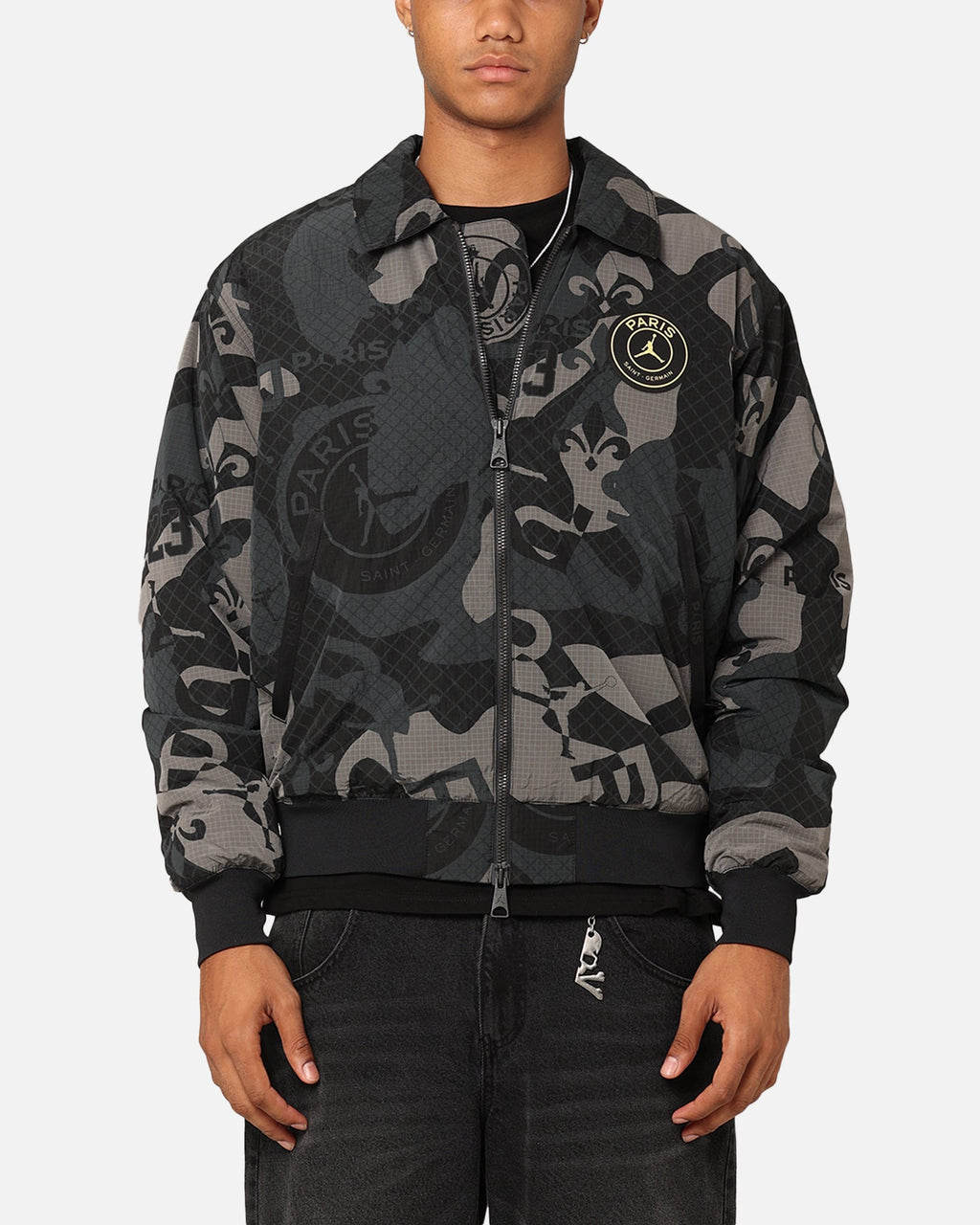 HOT Products Jordan X Paris Saint-Germain Jacket Black