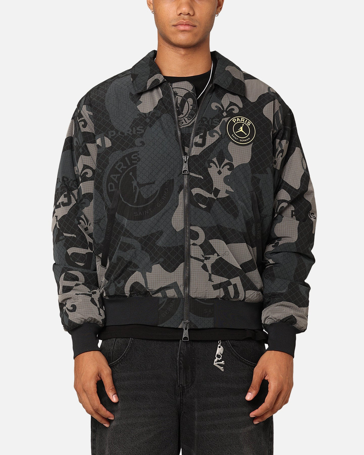 HOT Products Jordan X Paris Saint-Germain Jacket Black