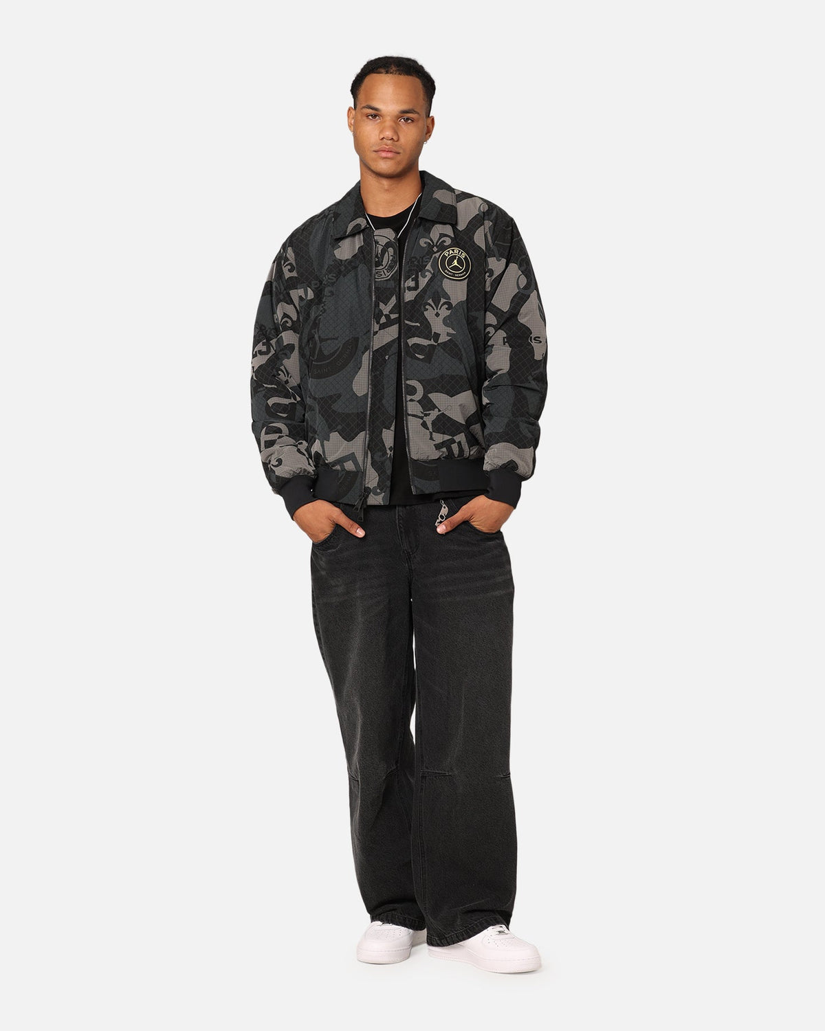HOT Products Jordan X Paris Saint-Germain Jacket Black