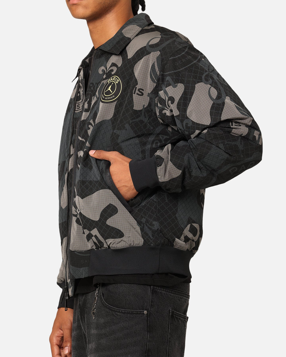 HOT Products Jordan X Paris Saint-Germain Jacket Black
