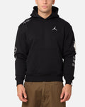 HOT Products Jordan Essentials Fleece Pullover Hoodie Black/White