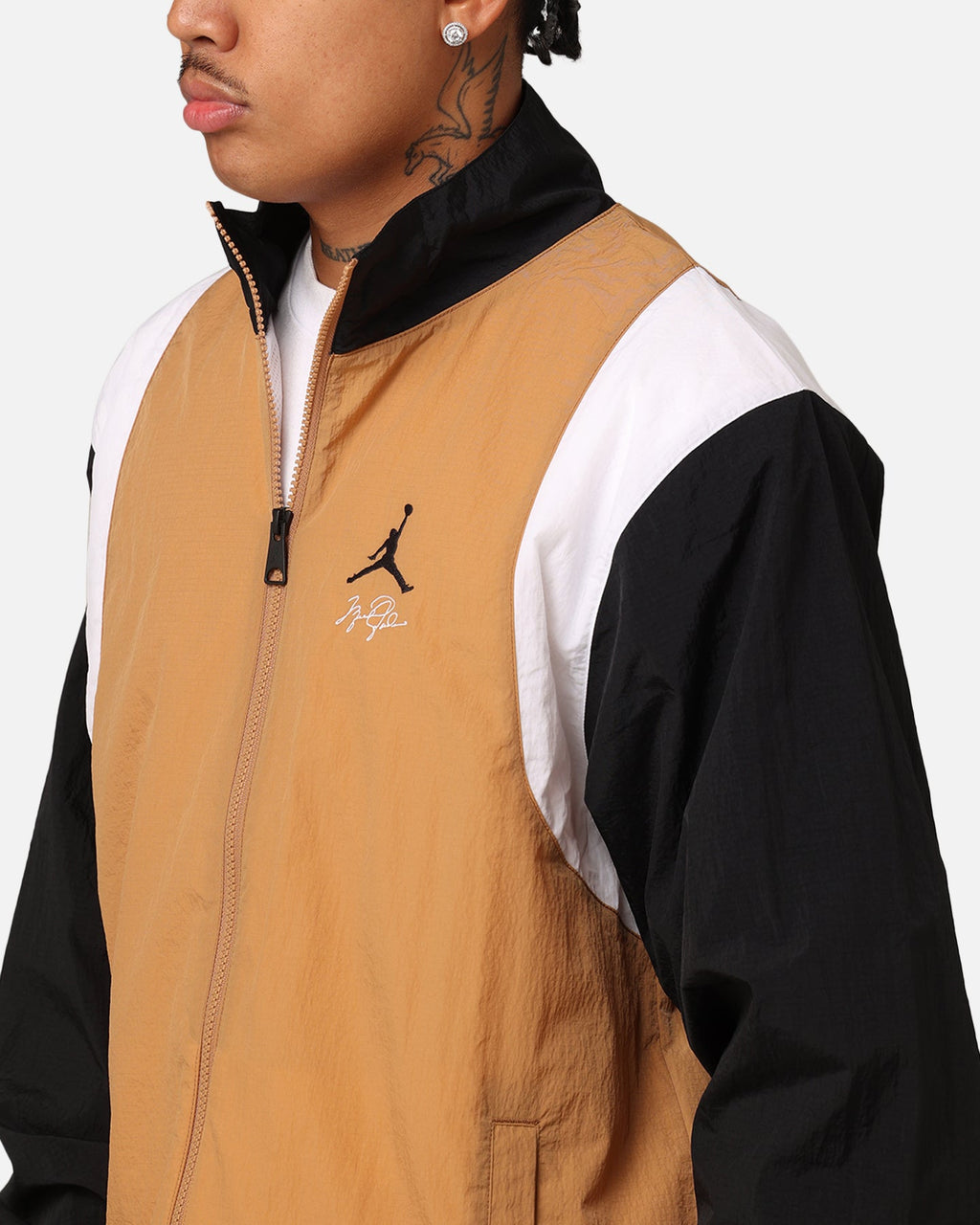 HOT Products Jordan Essentials Jacket Dark Brown/White