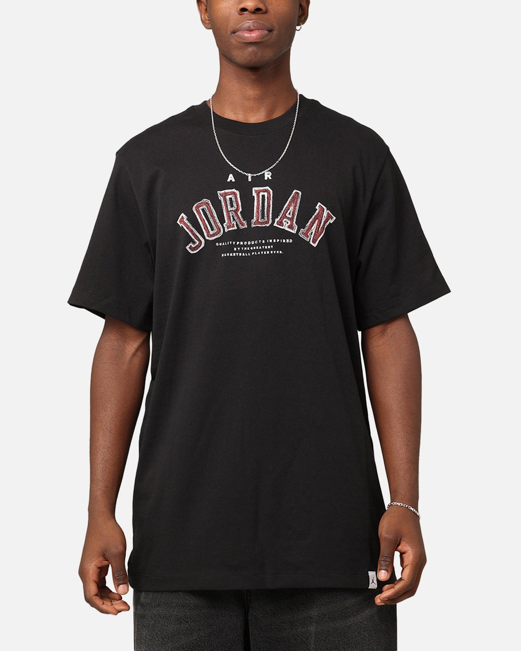 HOT Products Jordan Flight Essentials Arch T-Shirt Black/Lobster