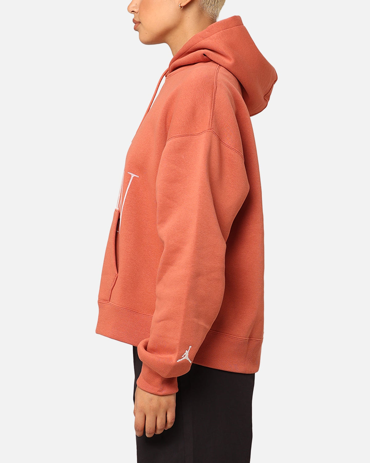 HOT Products Jordan Women's Brooklyn Fleece Pullover Hoodie Dusty Peach/Sail