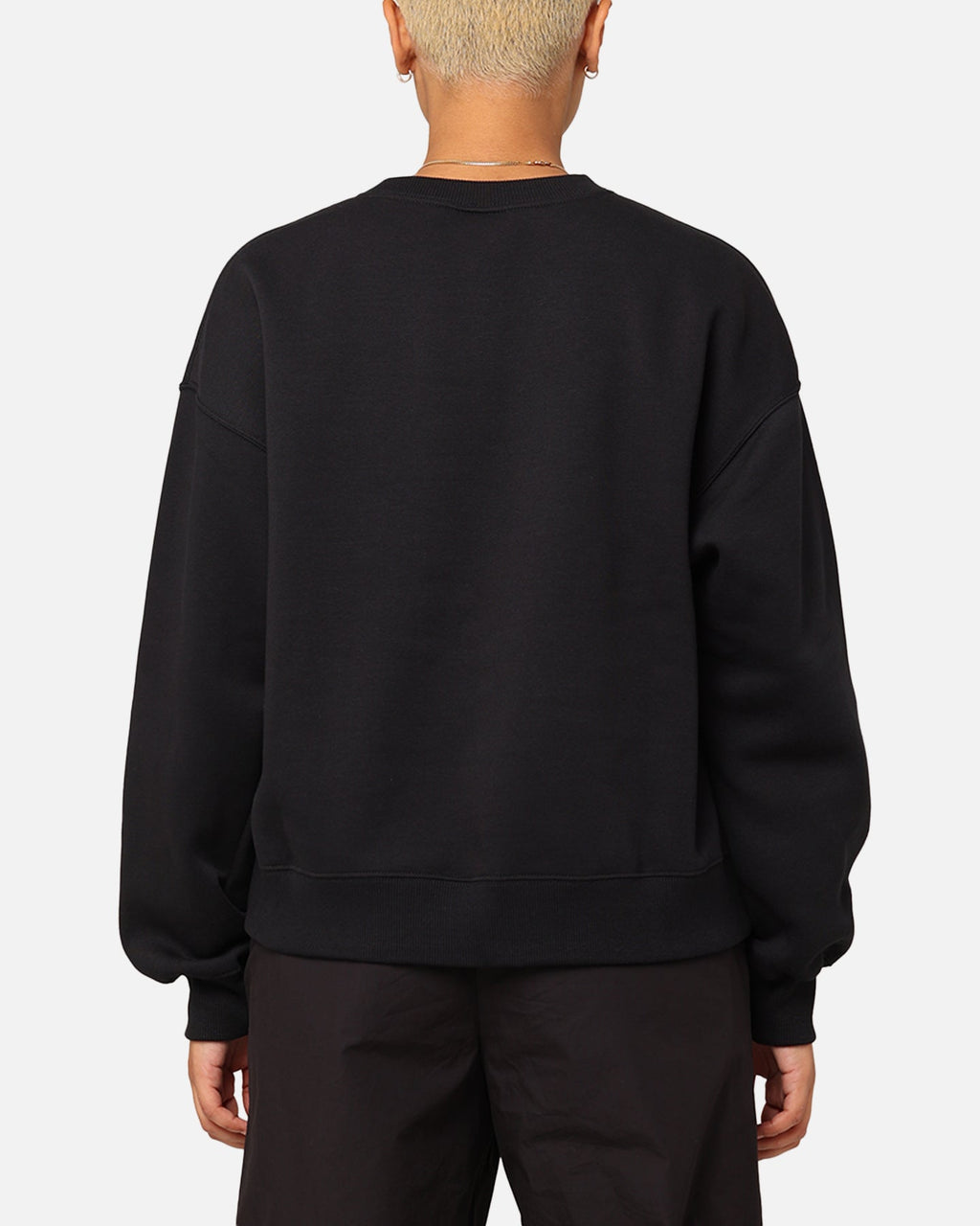HOT Products Jordan Women's Brooklyn Fleece Crewneck Black/Sail