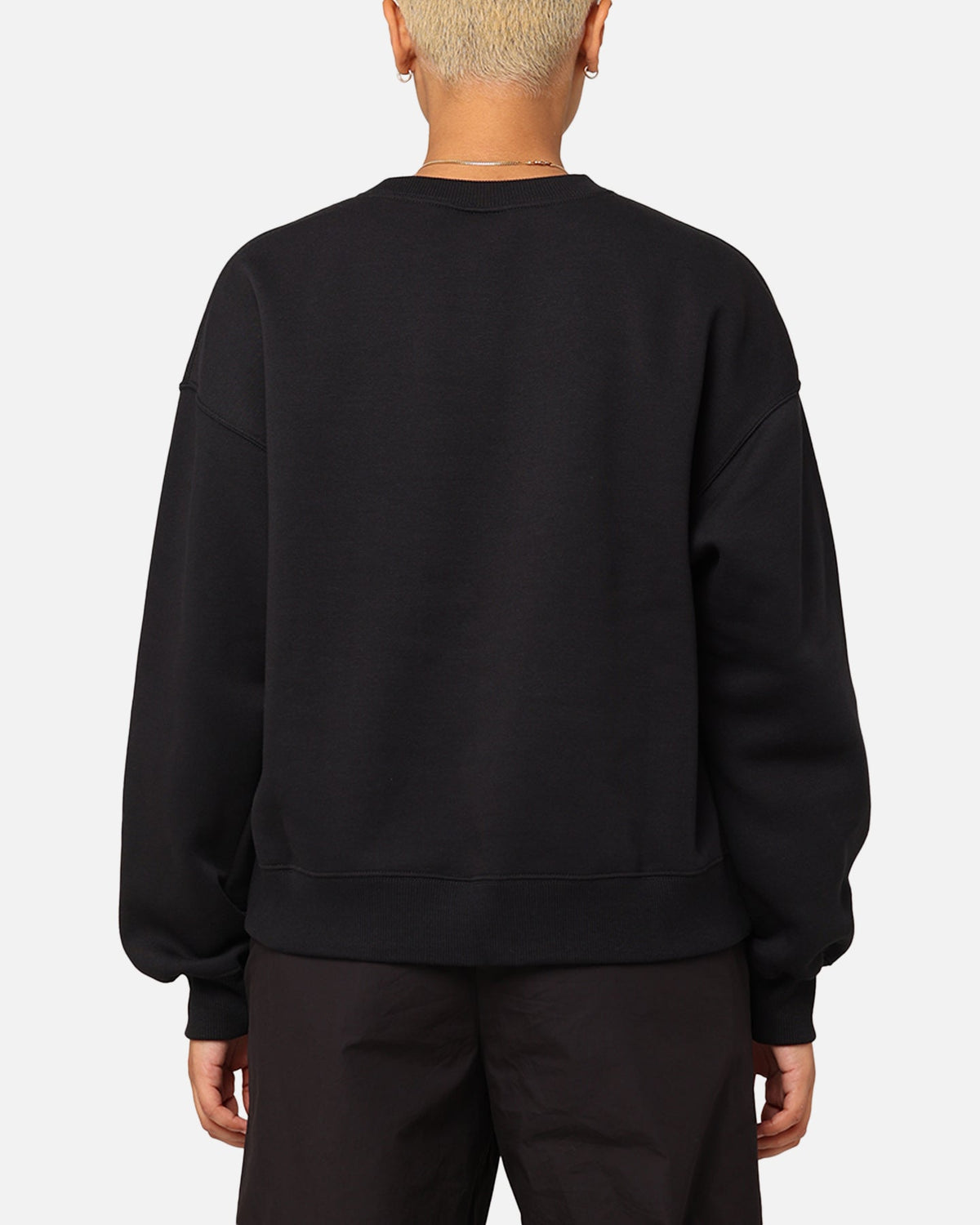 HOT Products Jordan Women's Brooklyn Fleece Crewneck Black/Sail