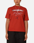 HOT Products Jordan Women's Flight Heritage Graphic T-Shirt Dune Red/Dusty