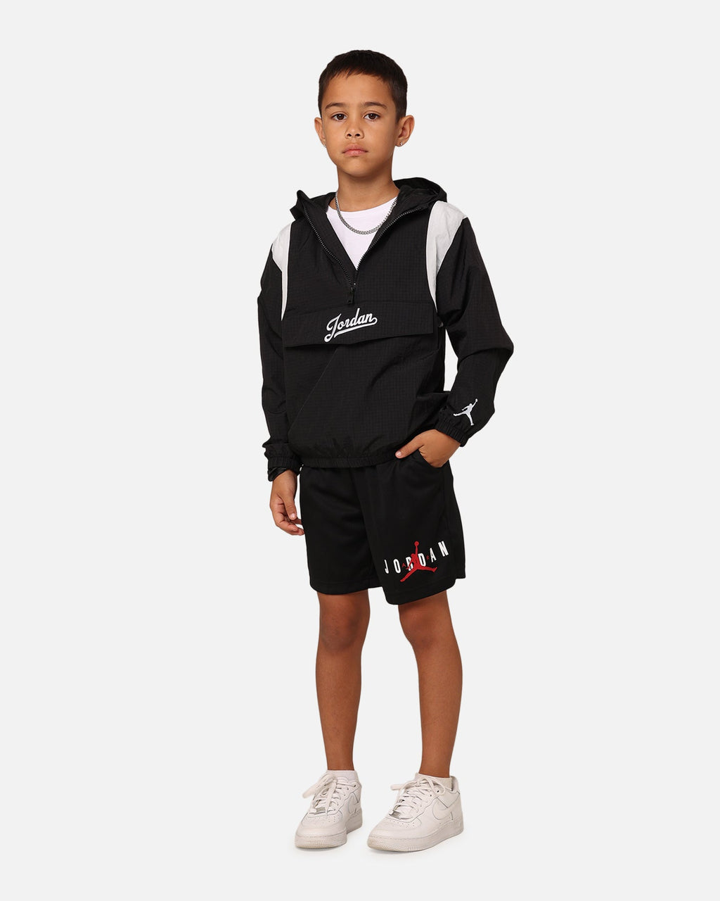 HOT Products Jordan Kids' MJ Flight MVP Harbour Jacket Black